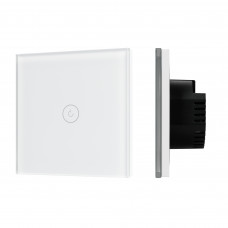 Выключатель сенсорный SWT-OMALI-S01-ZB-WH (250V, 10A, Zigbee) (Arlight, Стекло)