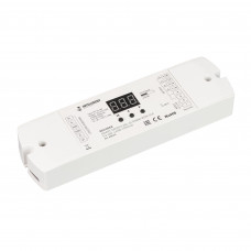 INTELLIGENT ARLIGHT Декодер SMART-DMX512-204-62-RGBW-RDM-SUF (12-48V, 4x350-1200mA) (IARL, IP20 Пластик, 5 лет)